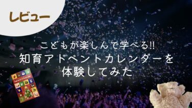 こどもが楽しみながら学べる！クリスマスが待ち遠しくなる知育アドベントカレンダーレビュー